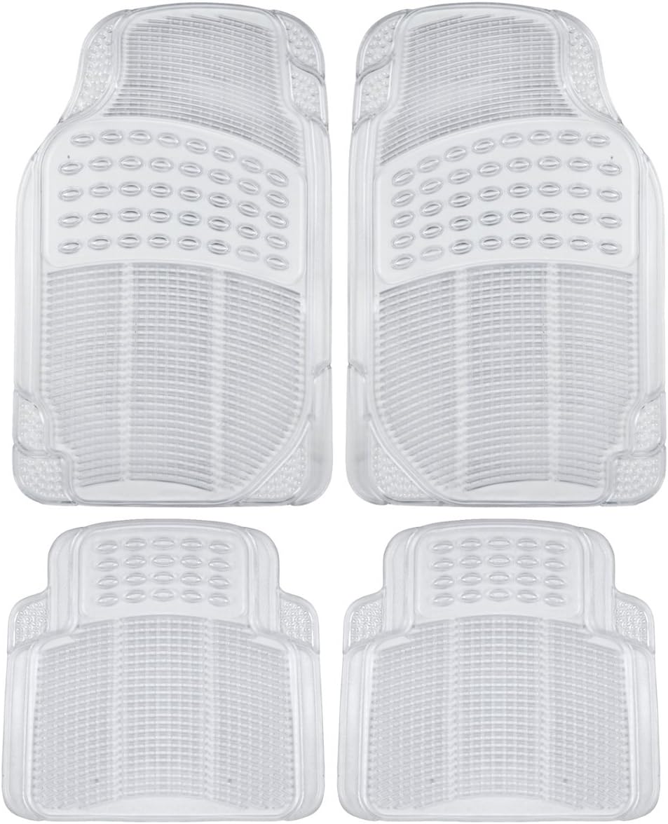 Heavy Duty 4pc Front & Rear Rubber Floor Mats A710989