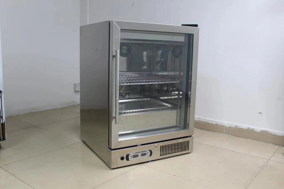 Commercial Countertop Beef Aging Showcase Freezer, 168L, 2 Tiers Q17539