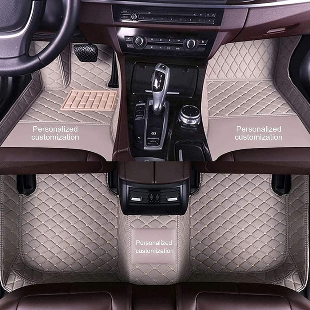 Red Waterproof Non-Slip Full Coverage Car Floor Mats M48524