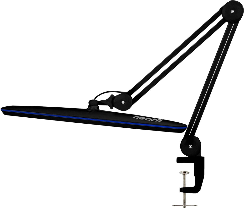 White LED Task Lamp with Clamp, 24W, 23 Inches M495330