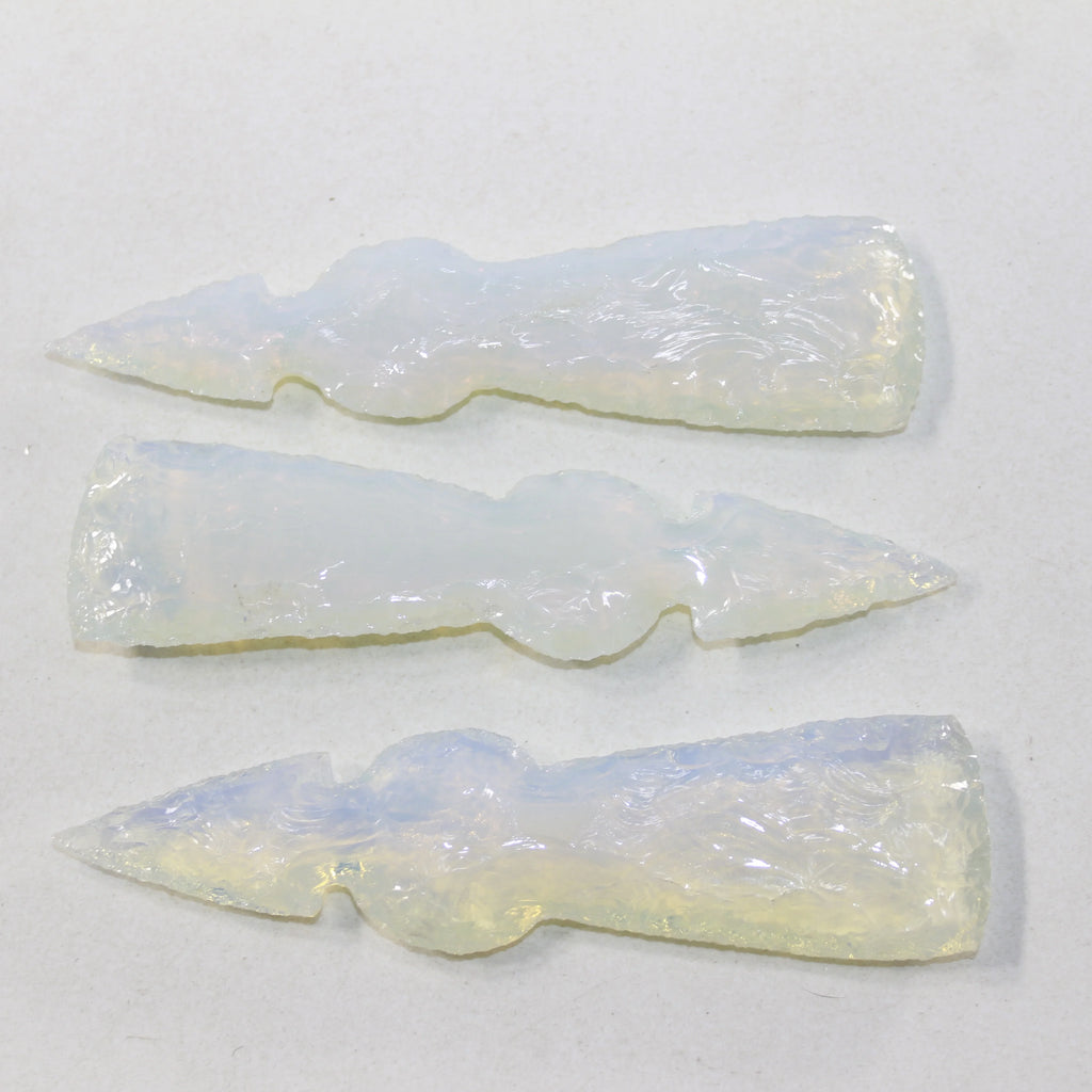 Opalite Ornamental Tomahawk Heads W2583