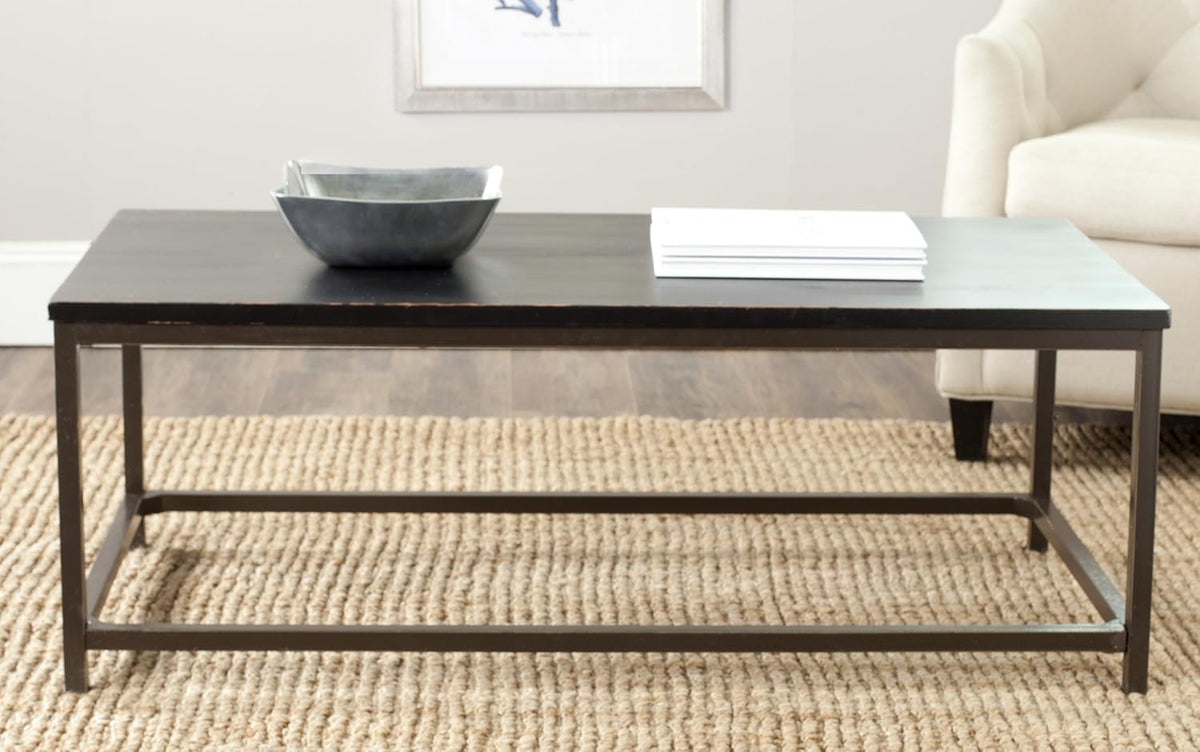 Brown Pine Coffee Table E391