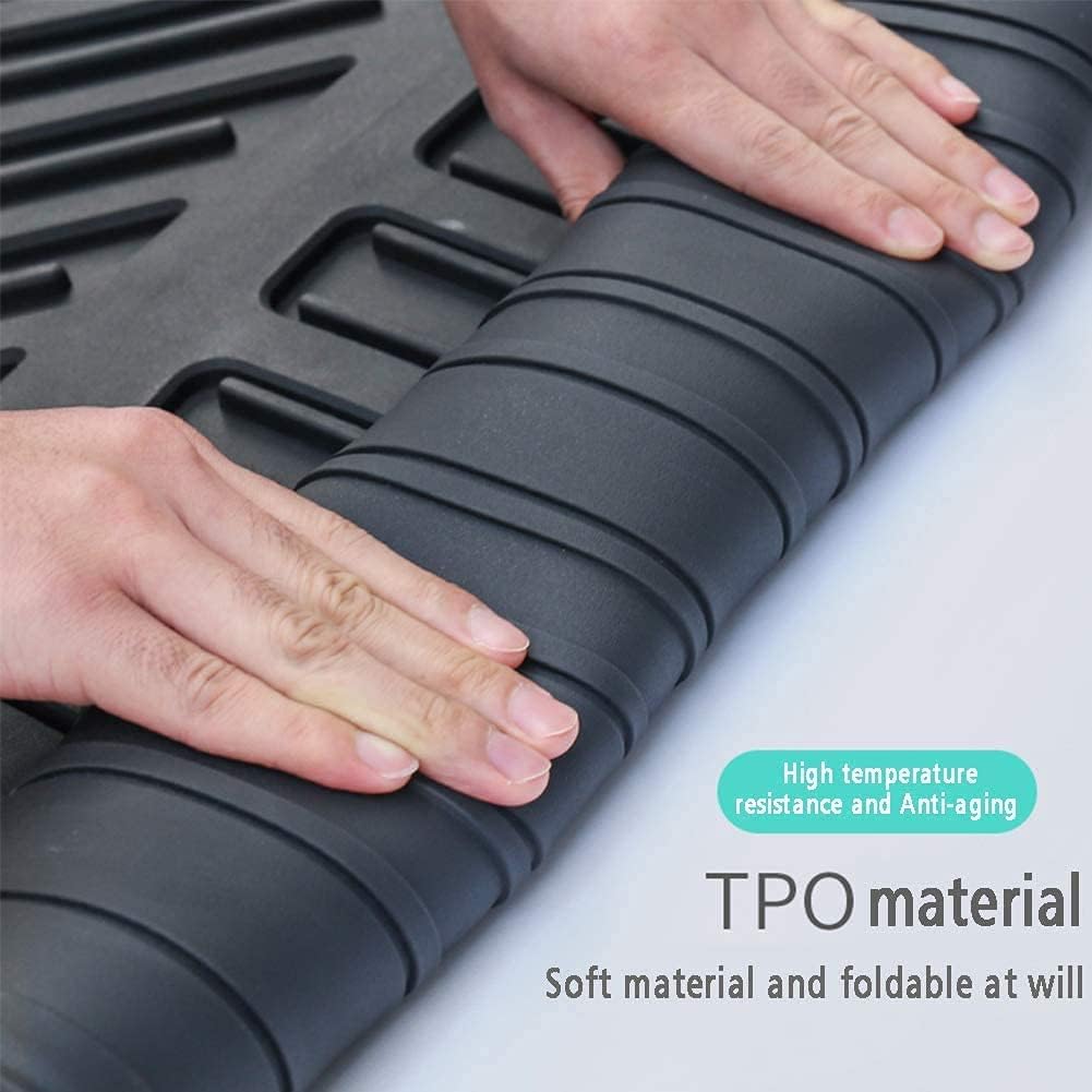Heavy-Duty Waterproof Rear Cargo Tray Trunk Floor Mats E3427