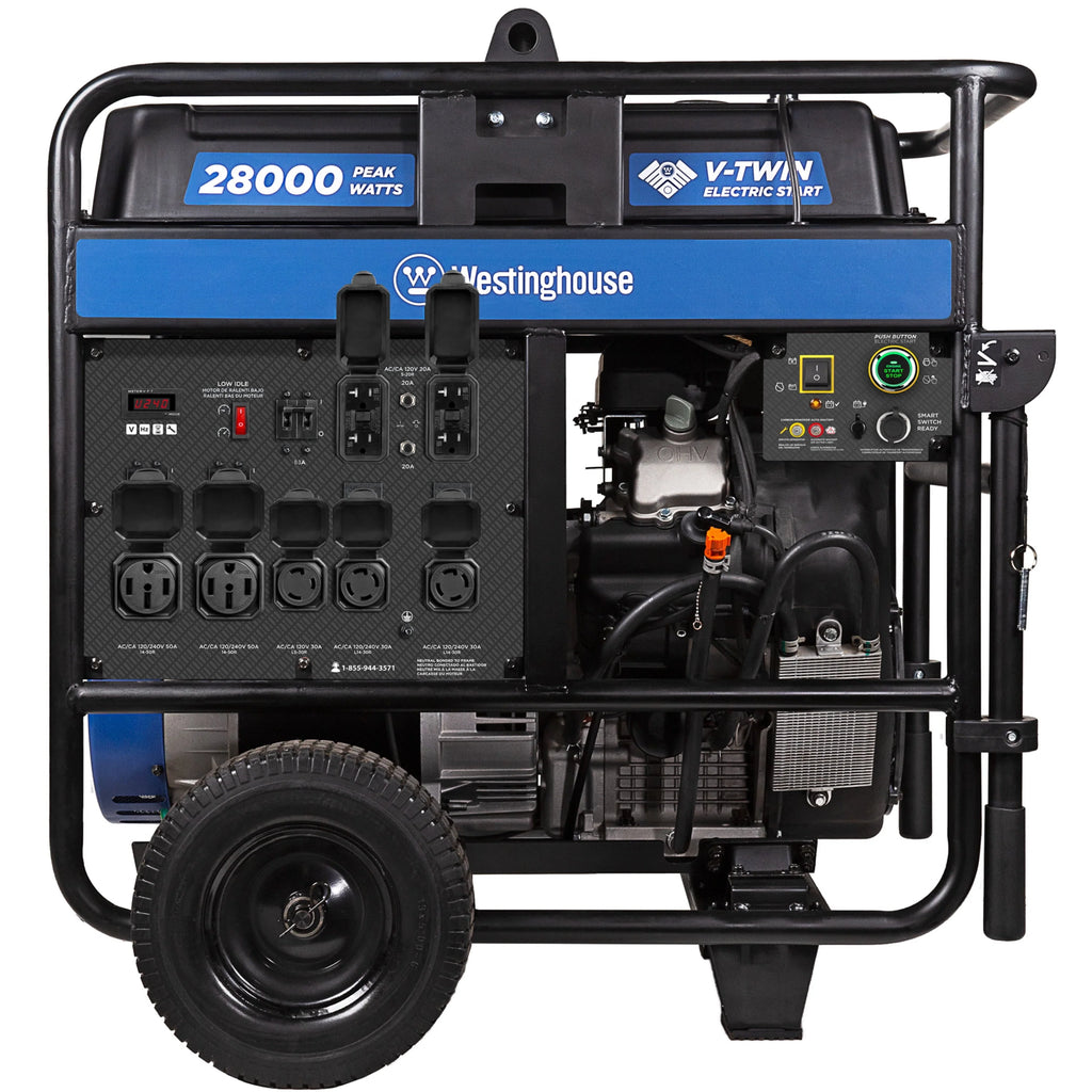 28000 Peak Watt Portable Generator with CO Sensor O763