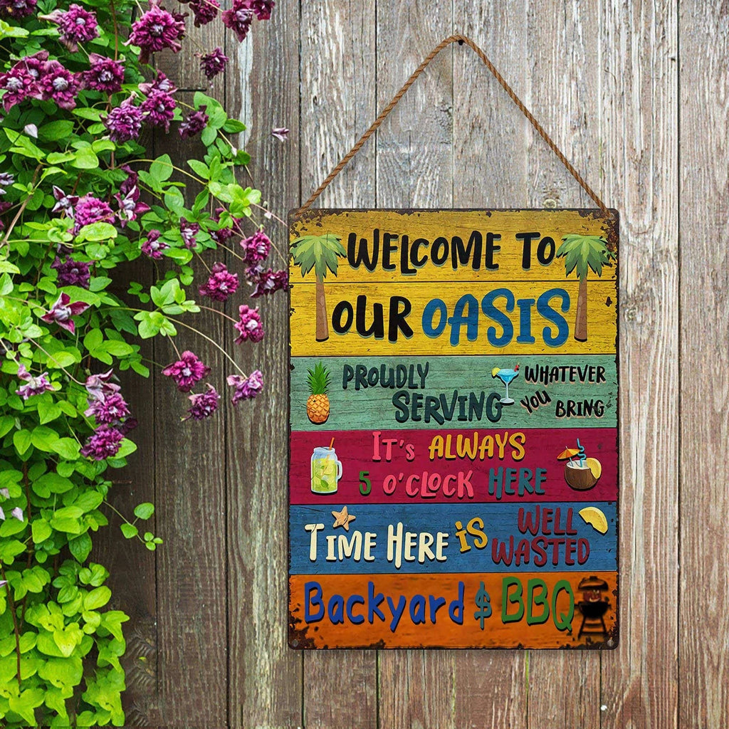 Classic Metal Signs Swimming Pool Decor Q551