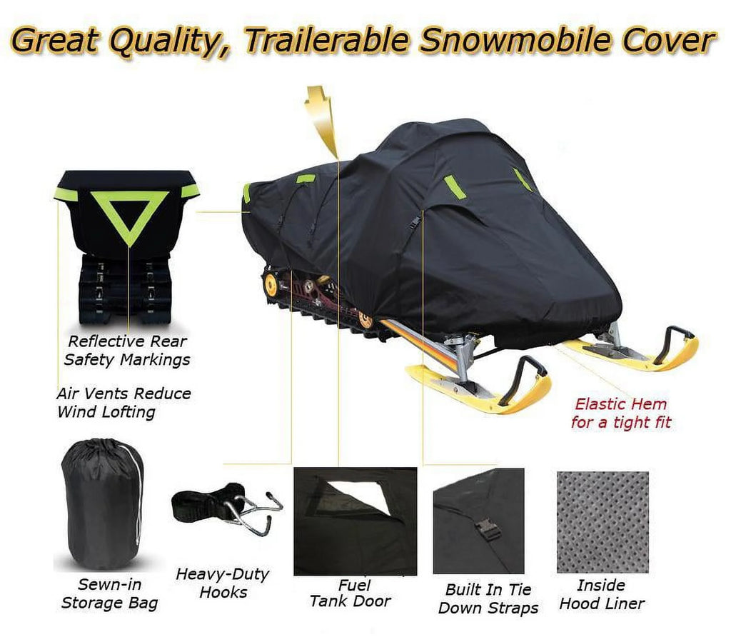 Trailerable 600 Denier Snowmobile Cover M35334