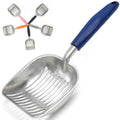 Aluminum Oversized Metal Cat Litter Scoop Y594