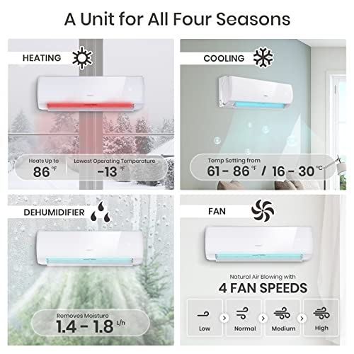 Mini-Split Air Conditioner with Heat Pump Y74567
