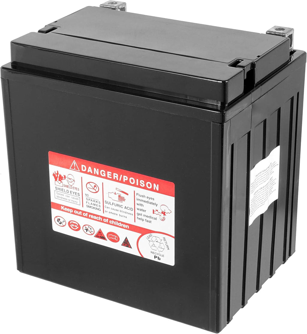 2 Pack Agm Battery for Polaris Ranger 500 6X6 2004 2005 Q154