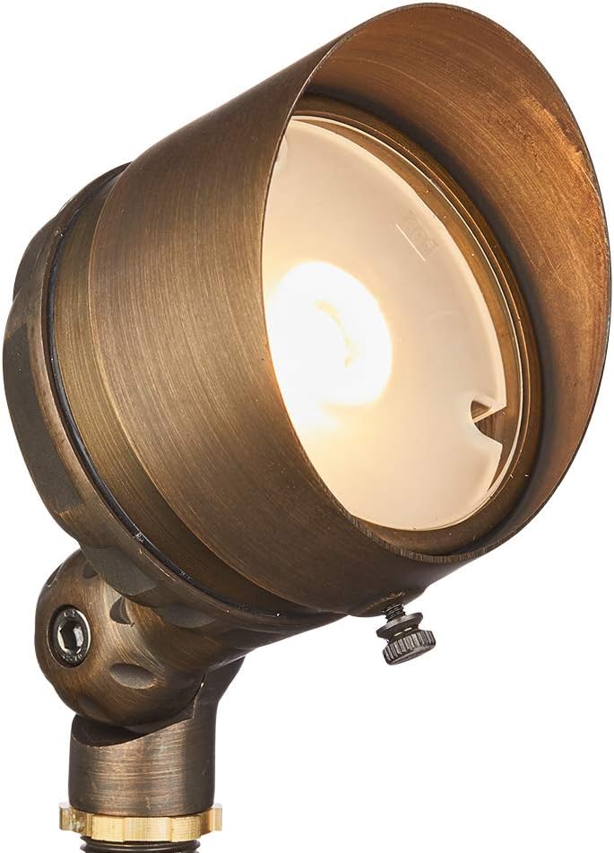 Bronze Cast Brass Outdoor LED Spotlight D9415