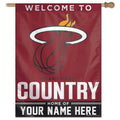Miami Heat Vertical Banner H22038