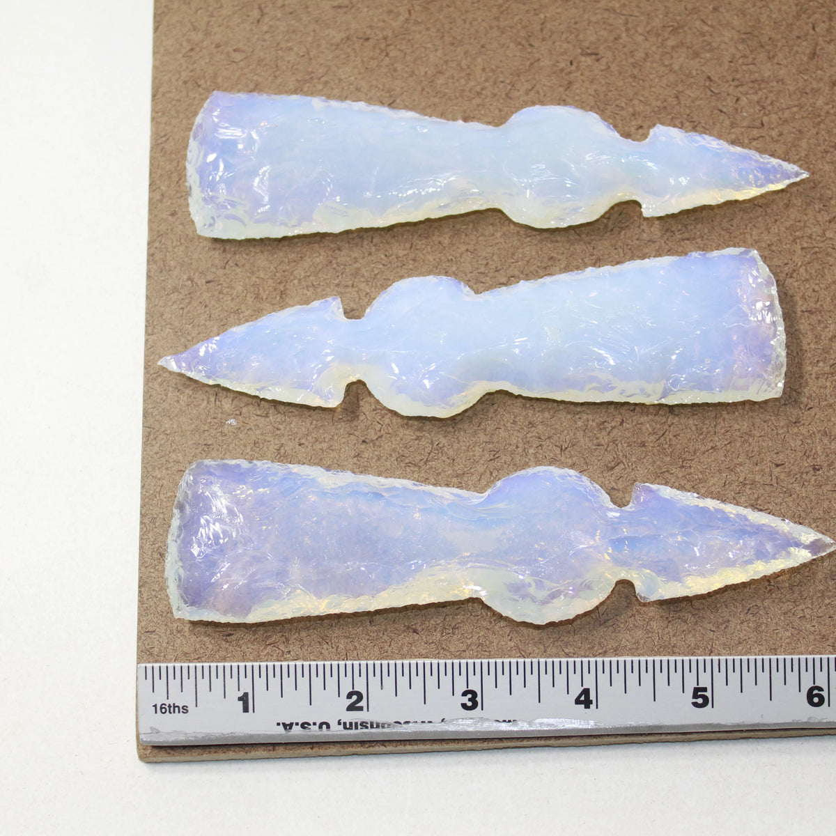 Opalite Ornamental Tomahawk Heads W2583