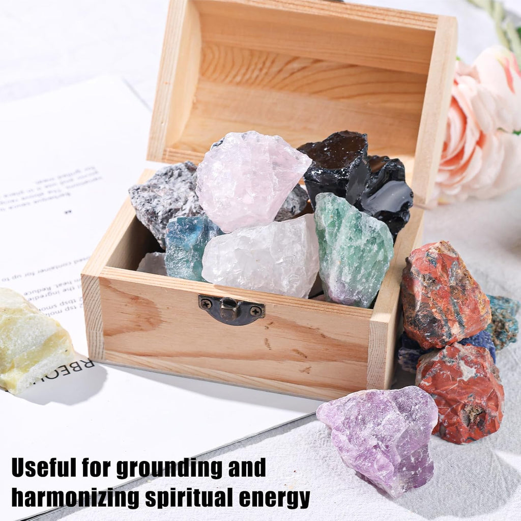3LB Assorted Natural Stone Mix Raw Gemstone Rough Stones Crystals A609