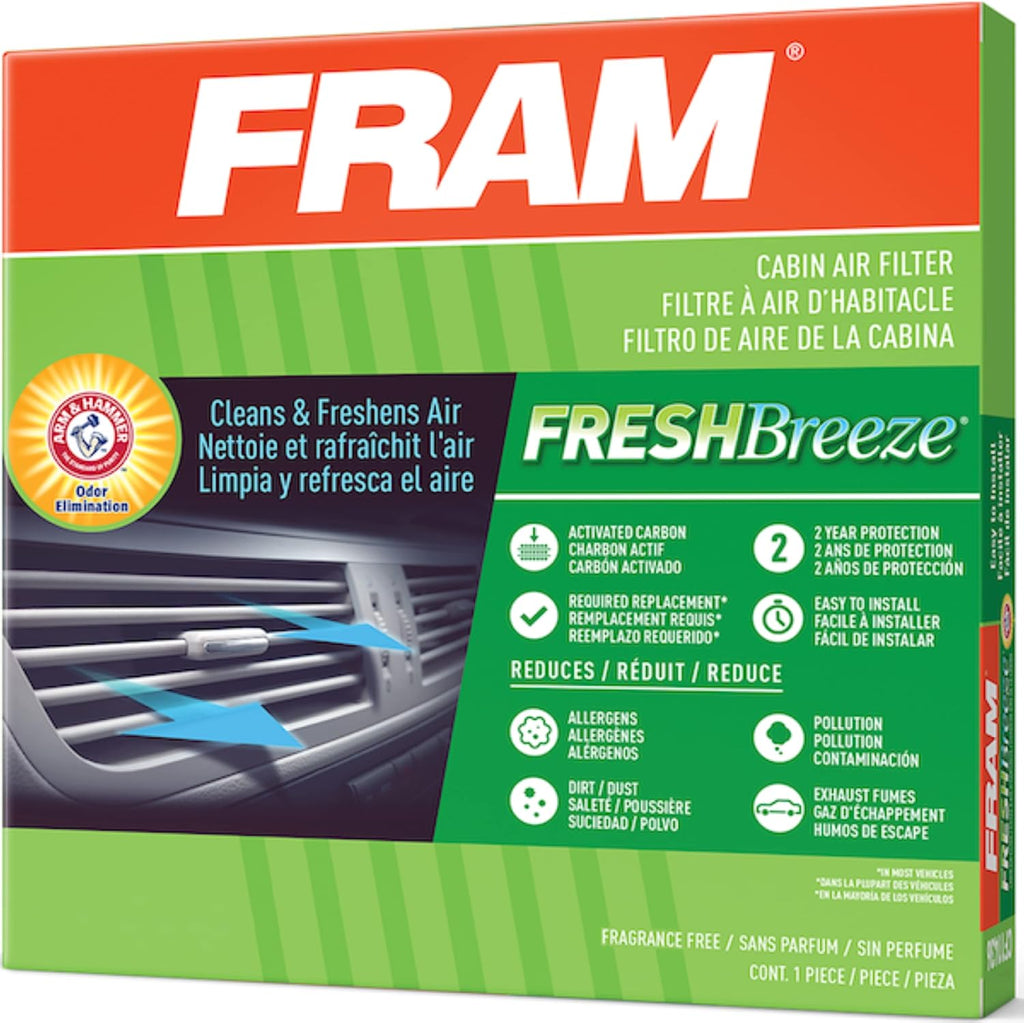 Cabin Air Filter with Arm and Hammer Baking Soda O375056