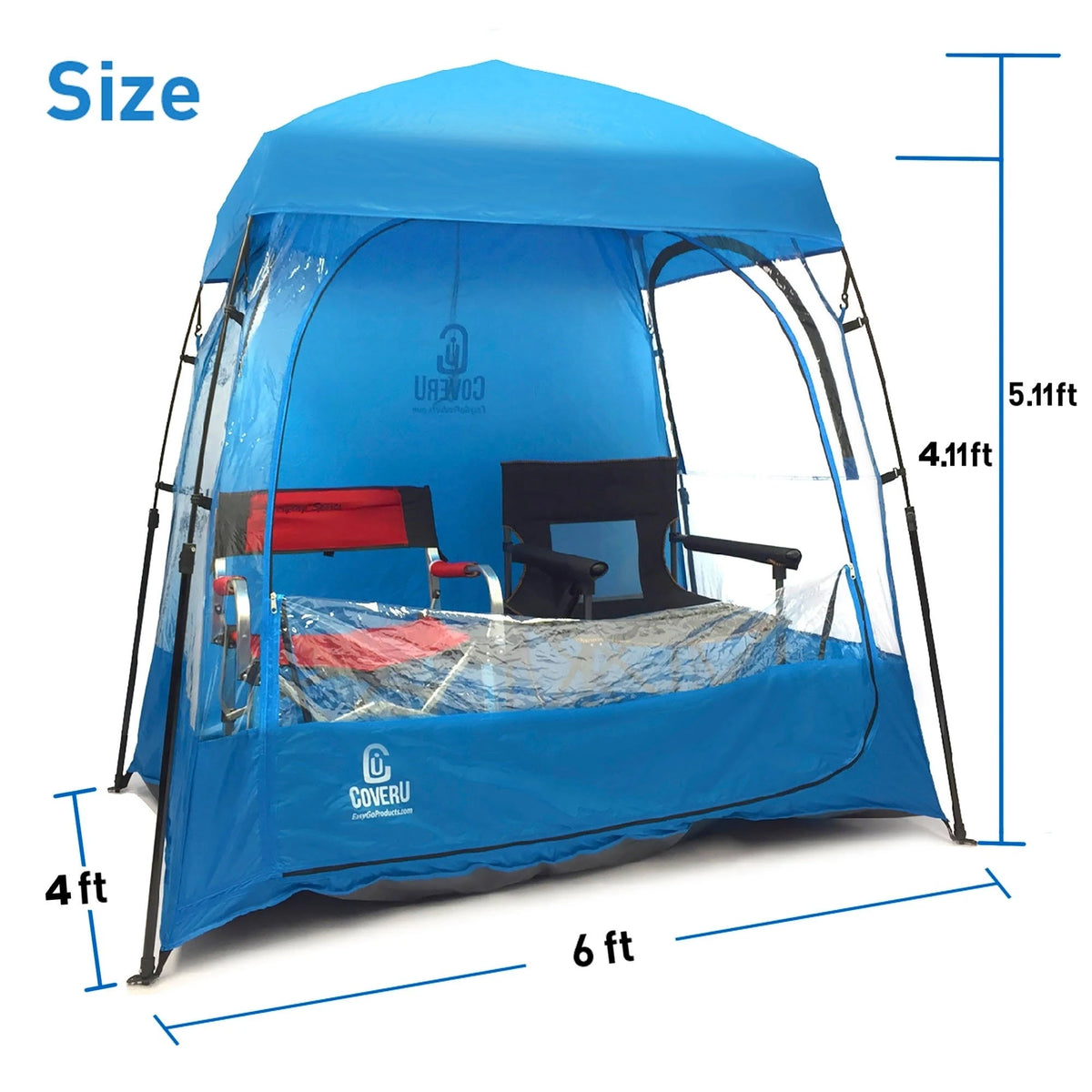 2 Person Weather Tent Pod (Blue) M930