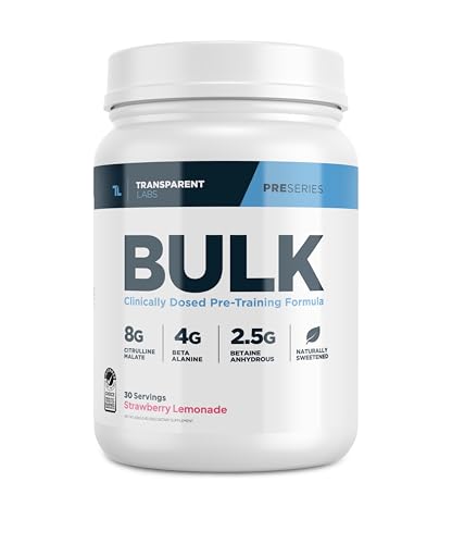 Pre-Workout Powder (30 Servings, Strawberry Lemonade) & Creatine HMB (30 Servings, Hawaiian Splash) E96446