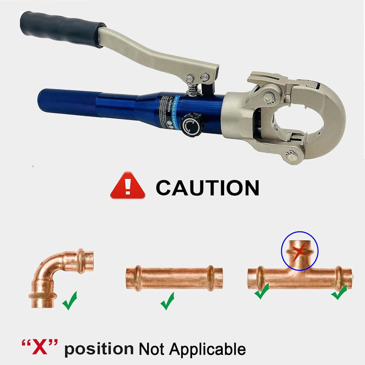Copper Press Tool Pipe Crimping Tool V899787