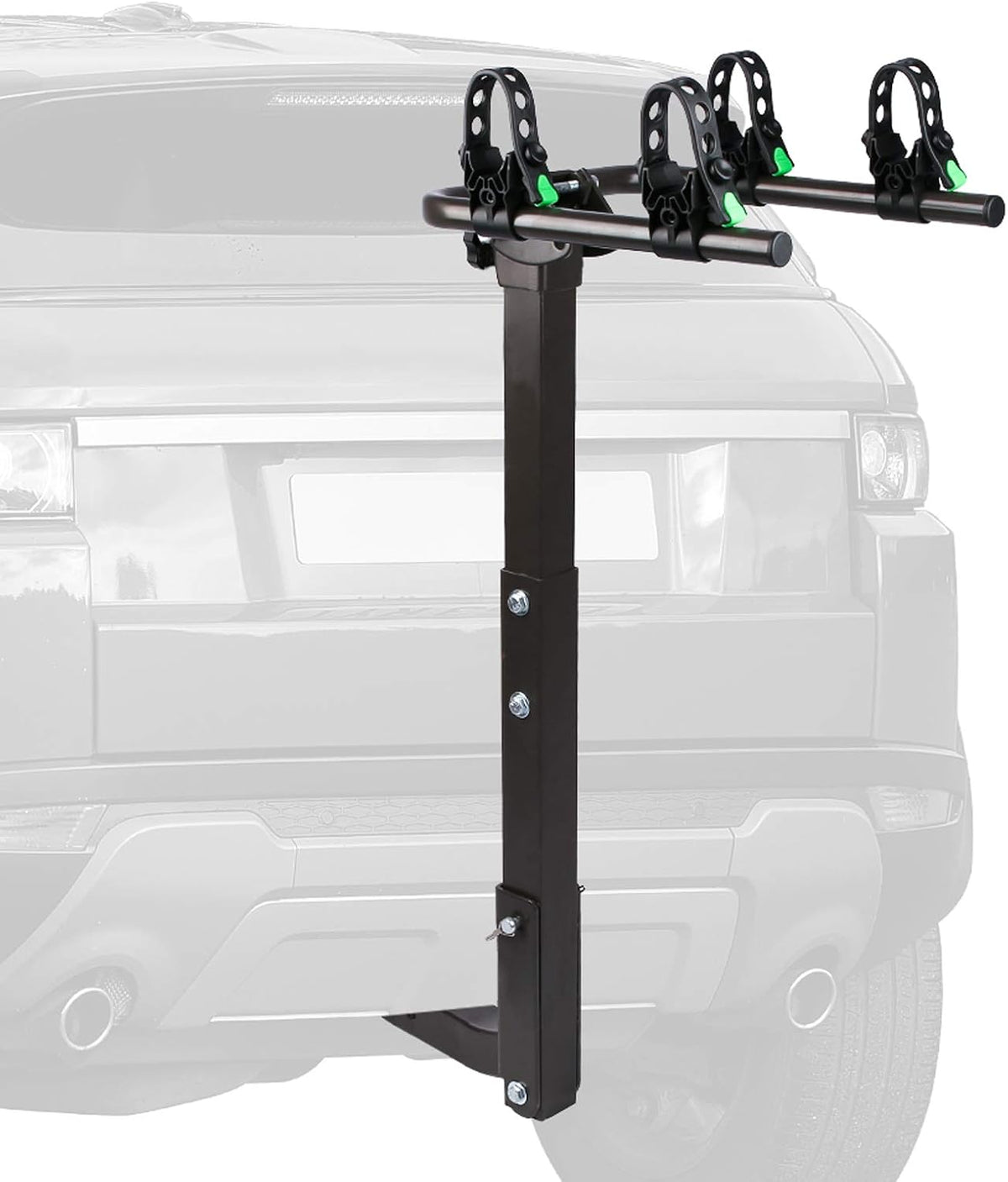 2 Bike Hitch Rack 2'' Hitch Receiver Heavy Duty Bicycle Carrier Racks Hitch Mount Double Foldable Rack Pack of 2 F1033