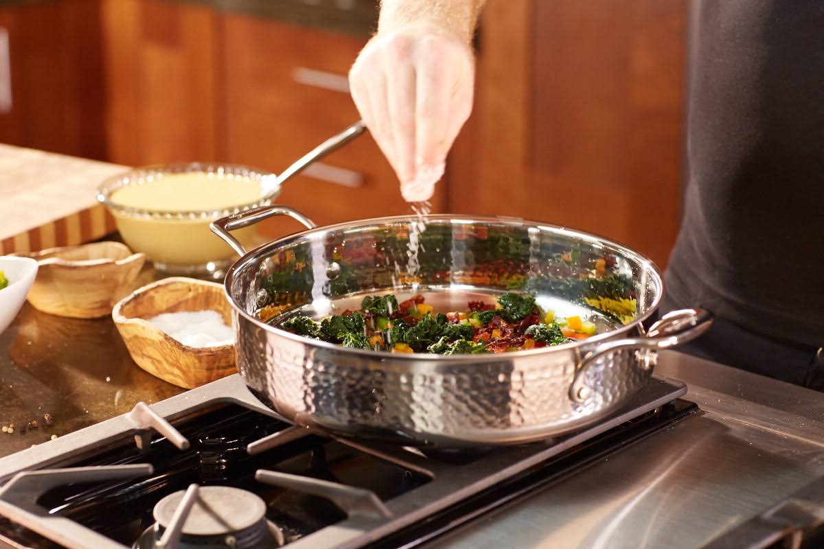 3 Quart Covered Stainless Steel Casserole X7952