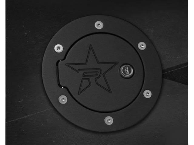 Black Locking Fuel Door Z7499