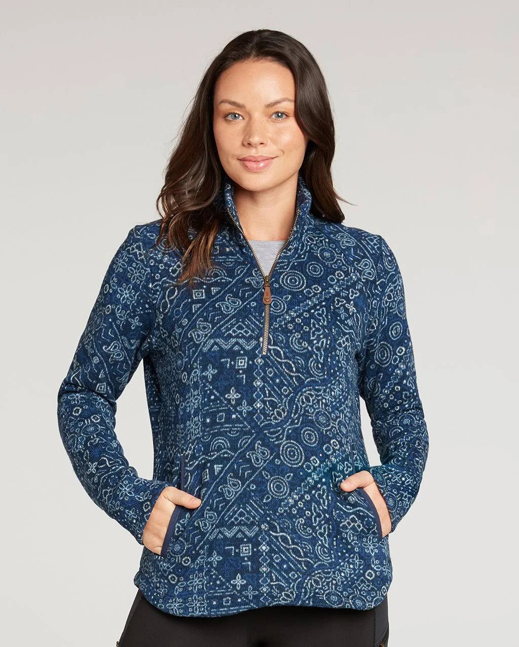 Neelo Blue Zip Tee M37393