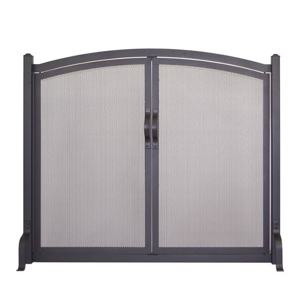 Arched Fireplace Screen with Doors G560