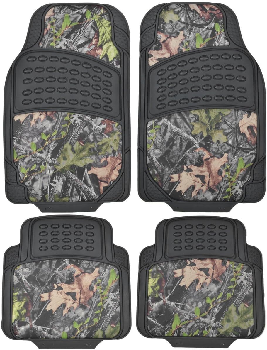 Heavy Duty 4pc Front & Rear Rubber Floor Mats A710989