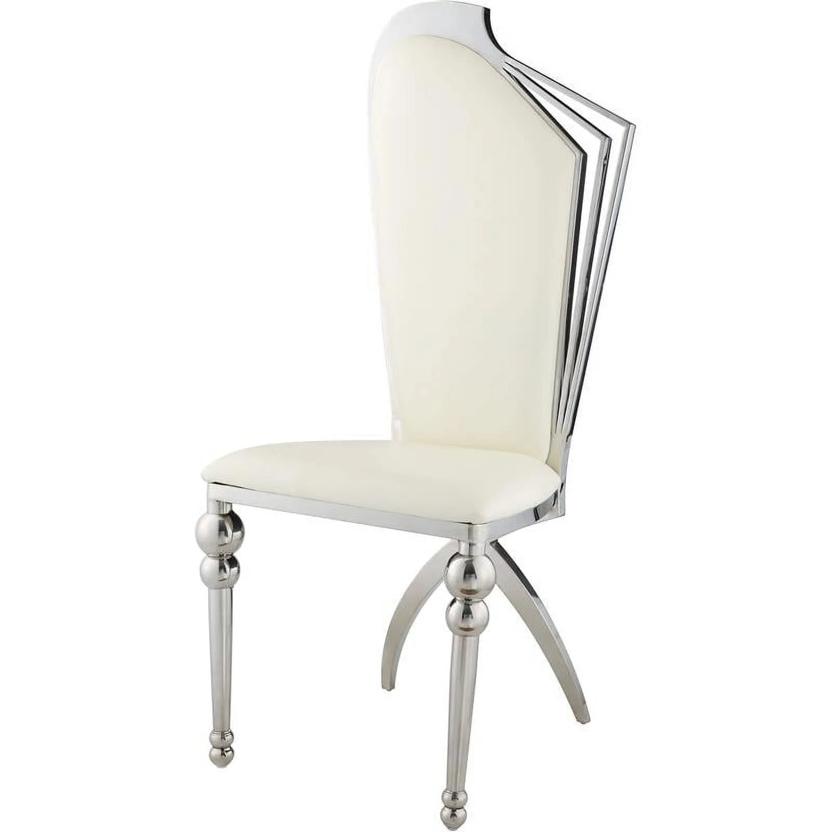 5-Piece Beige Dining Table & 4 Side Chairs C7540