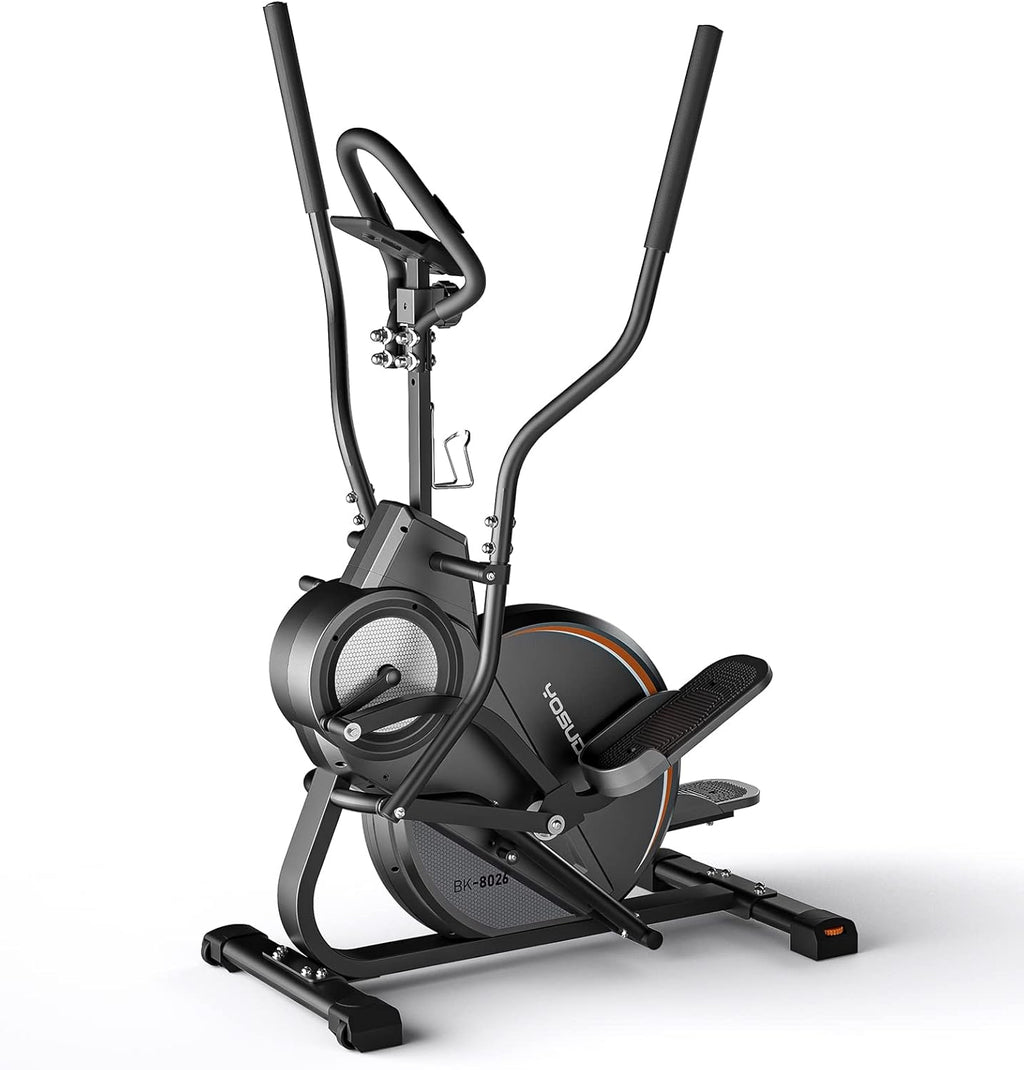 3-in-1 Elliptical Machine Stair Stepper Trainer with 16 Resistance K97065