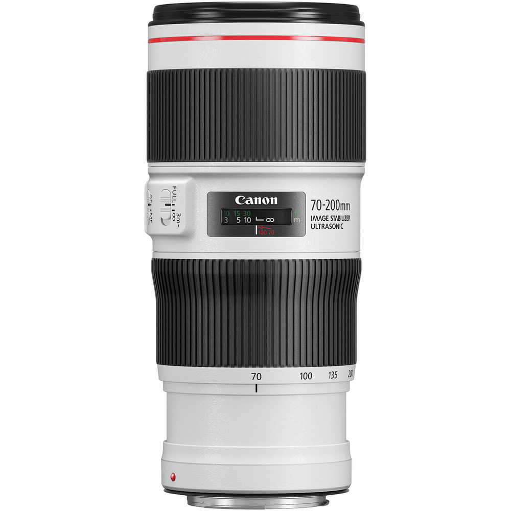 Canon EF 70-200mm f/4L IS II USM Lens with Filter Kit and BackPack I41175