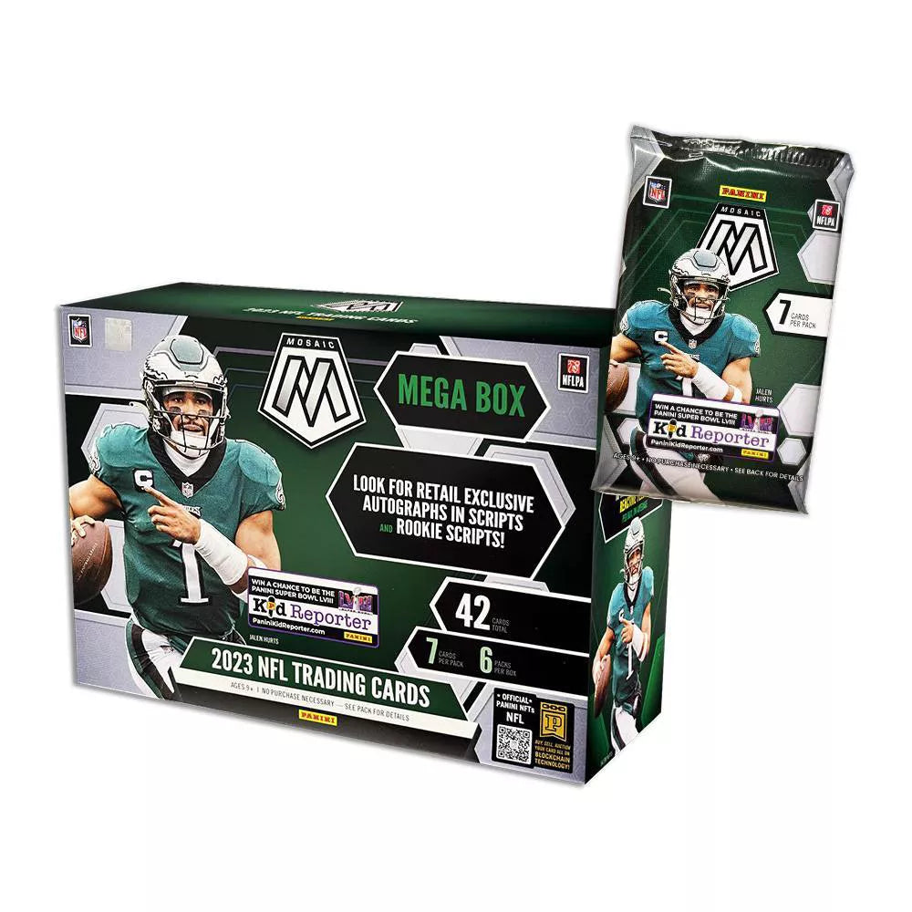 Football Trading Card Mega Box A264