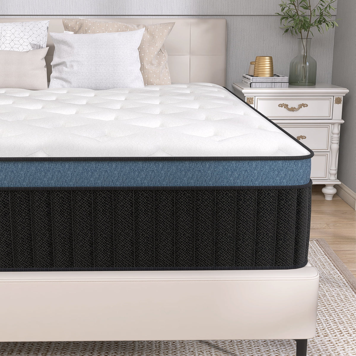 14 inch Full Hybrid Mattress with Gel Memory Foam L1088