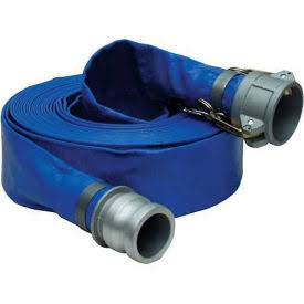 3" x 100' PVC Lay Flat Discharge Hose H989