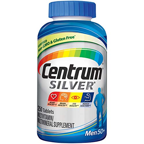 250 Count Multivitamin Supplement for Men 50 Plus N495