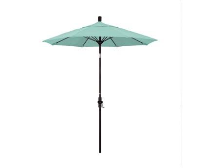7.5 ft. Bronze Aluminum Market Patio Umbrella W944388