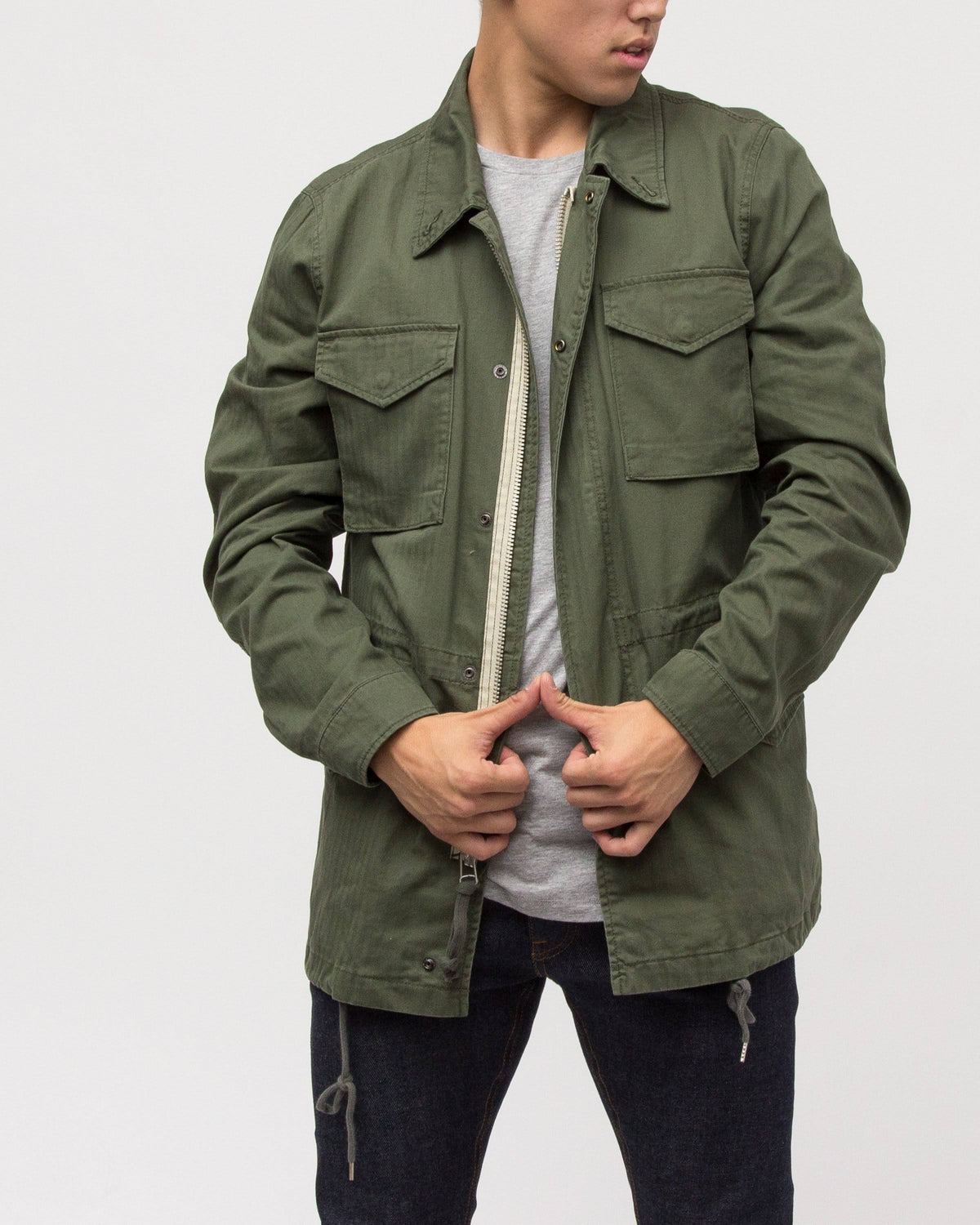 Camo Woodland Field Coat N889