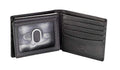 Leather Bifold Wallet with ID Window and RFID Blocking T4713