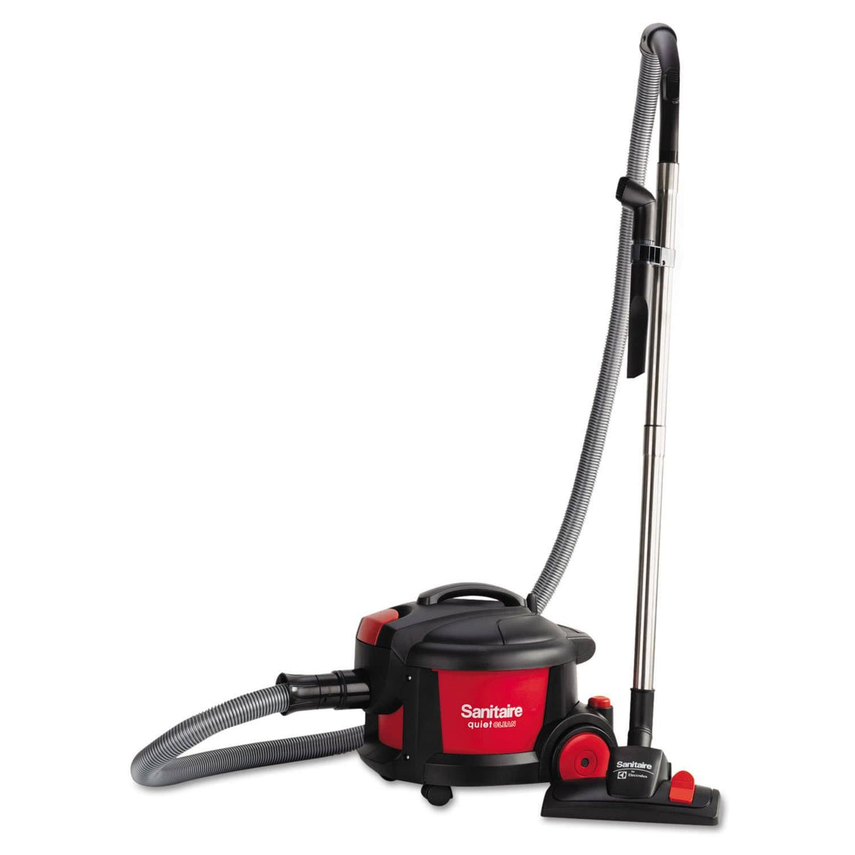 Red Black Canister Vacuum P49314