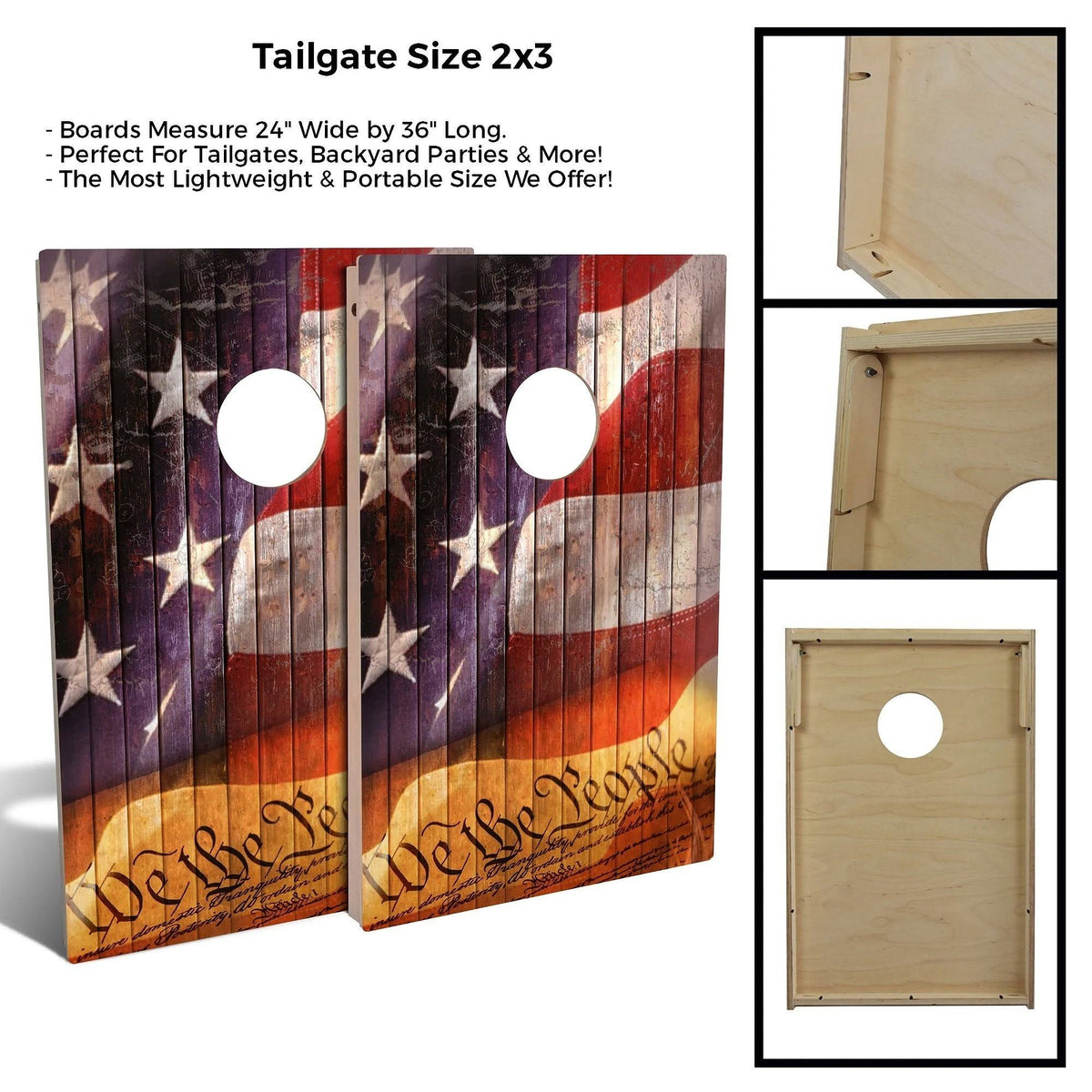 Cornhole Board Set 2x4 Boards H369794