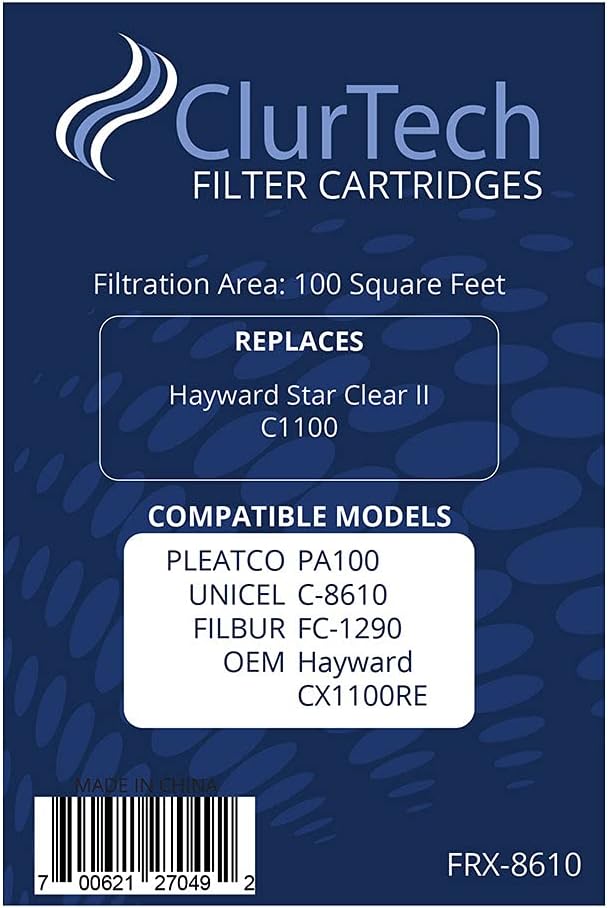 2 Pack White Pool Filter Cartridge O47869