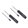 XLR Phantom Power Lavalier Omnidirectional Microphone 2 Pack N223