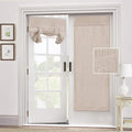 Linen Tie Curtains, Thermal Blackout Panels Y668