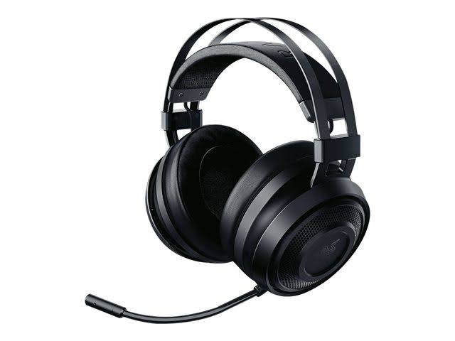 Black Wireless Over-Ear Headset S7452
