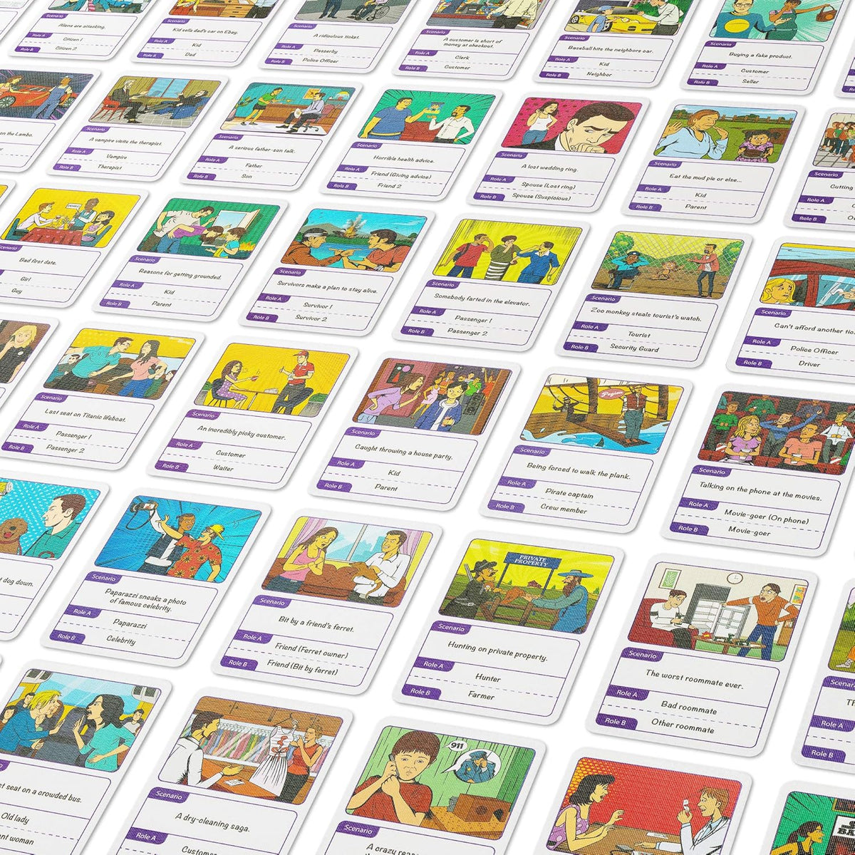 Family Party Game Cards L708