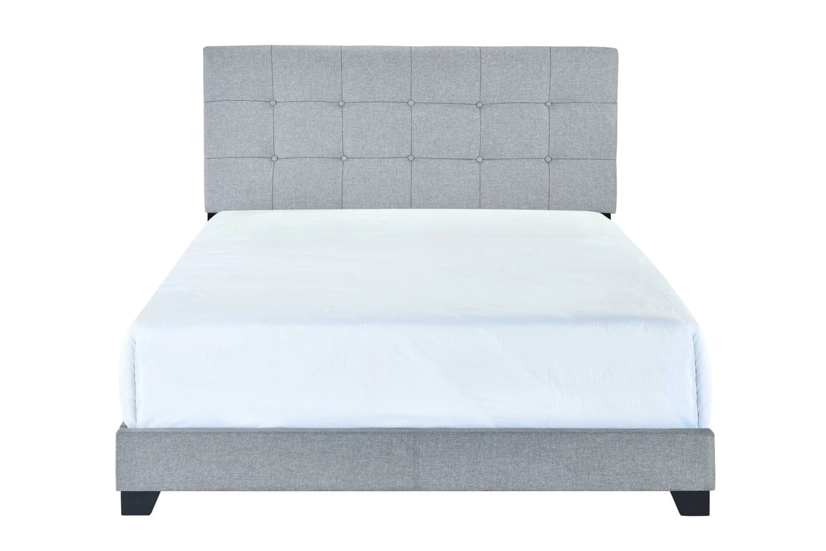 Gray Queen Panel Bed H292534