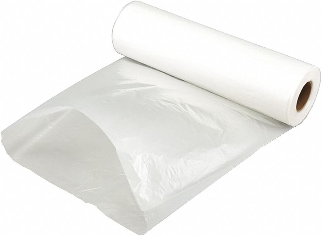 22" x 500' Clear 2.25mil Lay Flat Air Ducting N285