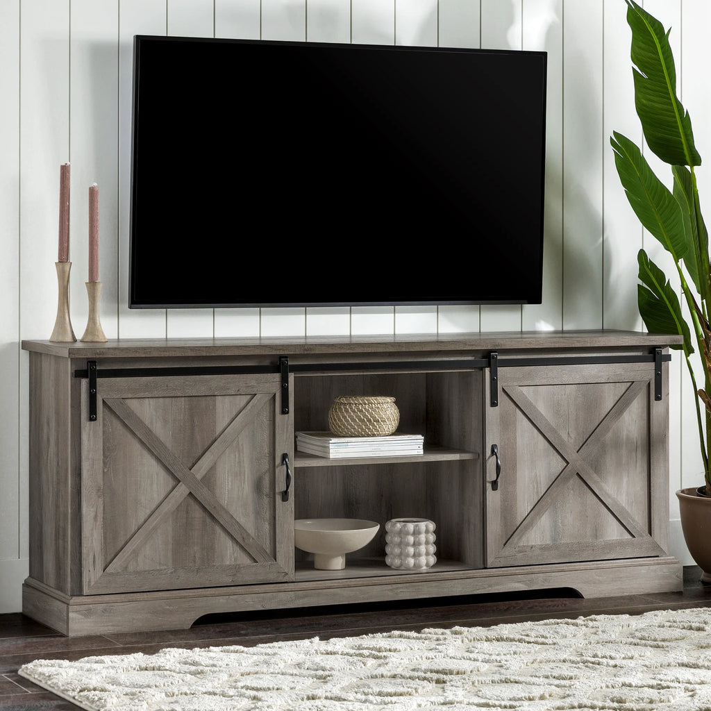 Modern Sliding Door TV Stand L74238