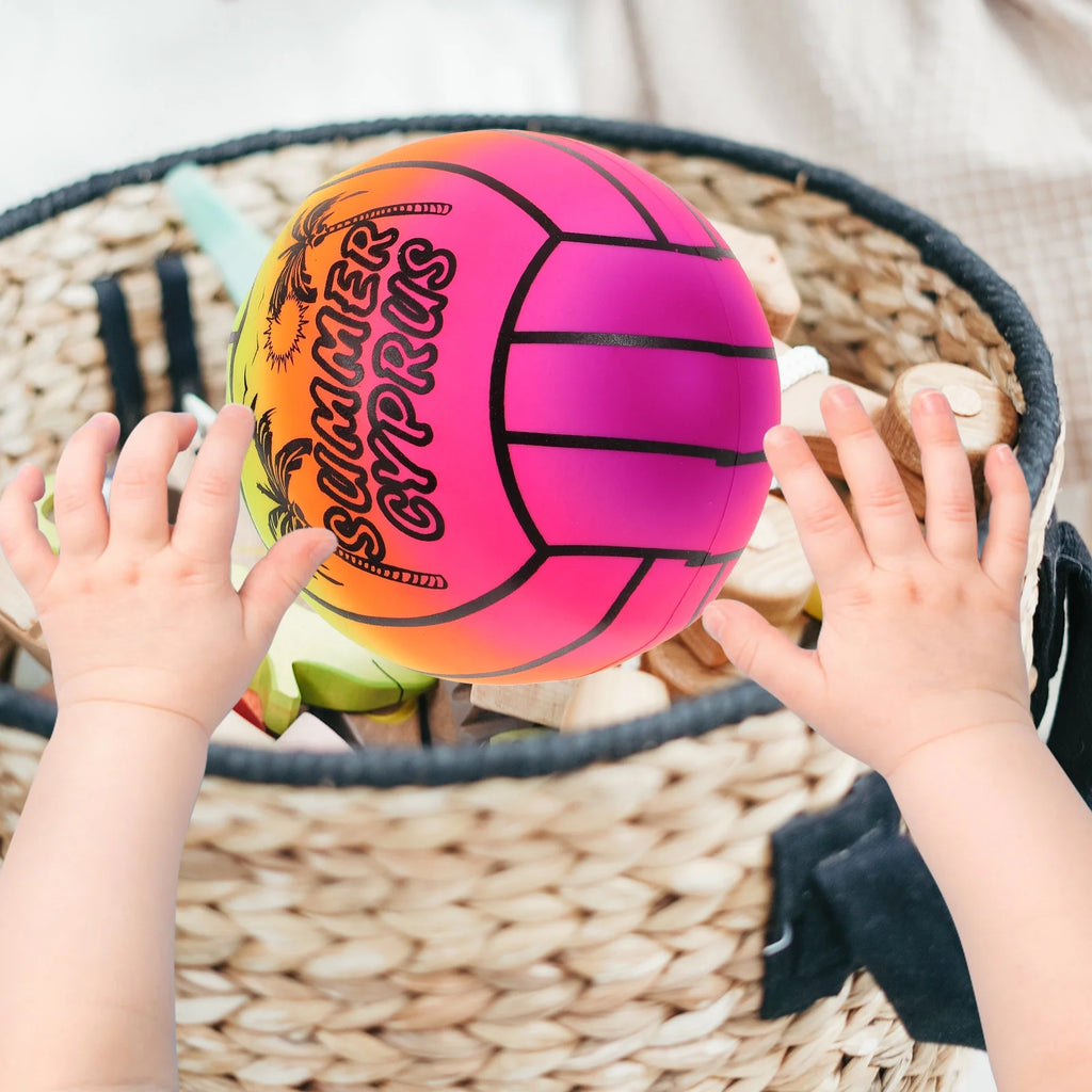 Inflatable Rainbow Volleyball Beach Ball Z91076