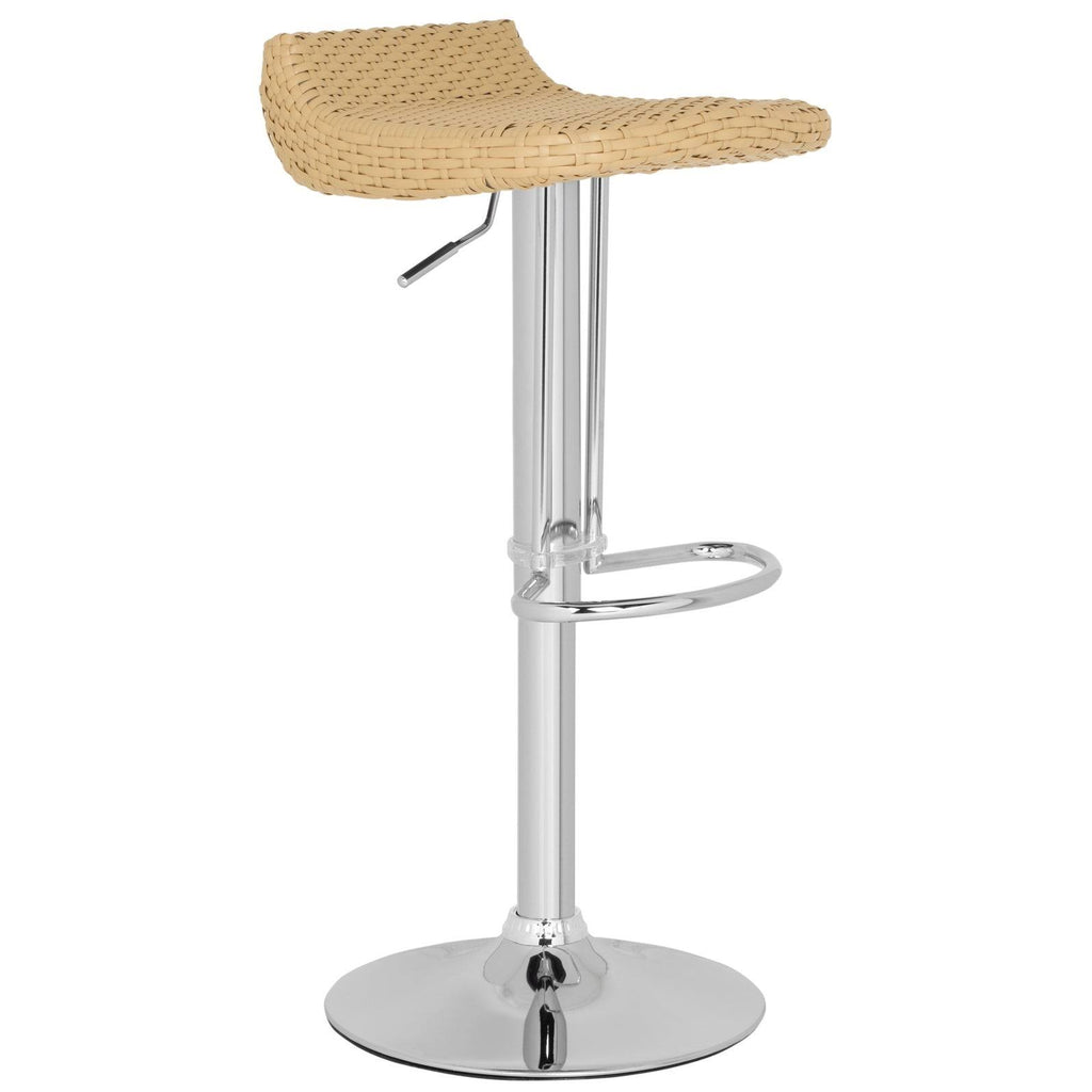 Wicker Natural Swivel Bar Stool T177