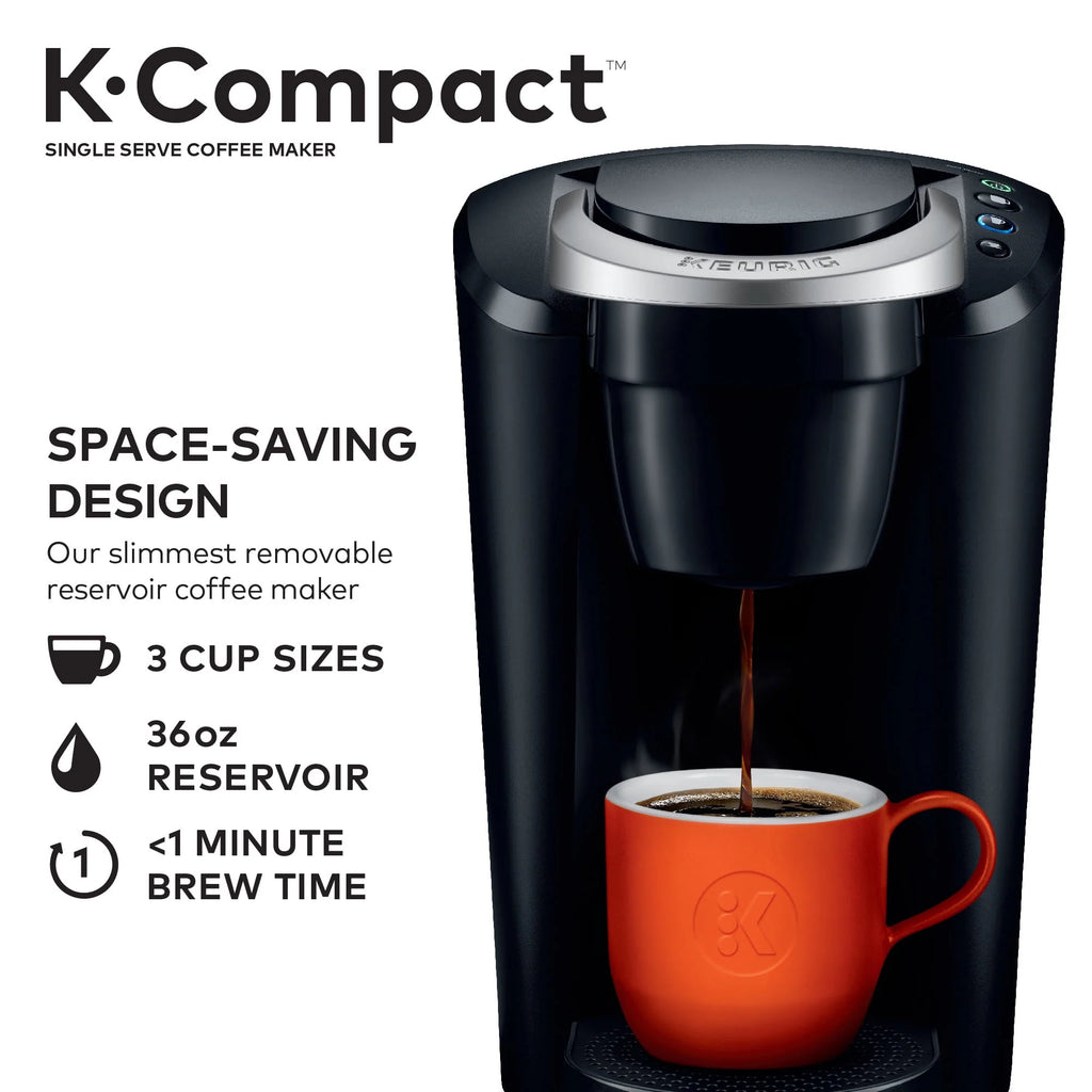 Black Single-Serve K-Cup Pod Coffee Maker G33018